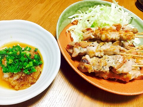 おつまみに☆ホットプレートで焼きとり